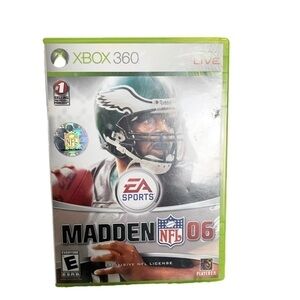 Xbox 360 Madden NFL 06 Retro Video Game!